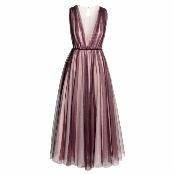 H&M CONSCIOUS EXCLUSIVE Tulle Gown | Size 12 - Picture 1 of 6